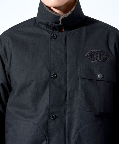 KADOYA(���ɥ�)��K'S LEATHER��K'S PRODUCT��RIDERS DECK JACKET���饤�������ǥå����㥱�åȡ��ɴ���N-1���֥�å�