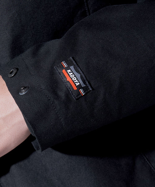 KADOYA(���ɥ�)��K'S LEATHER��K'S PRODUCT��RIDERS DECK JACKET���饤�������ǥå����㥱�åȡ��ɴ���N-1���֥�å�