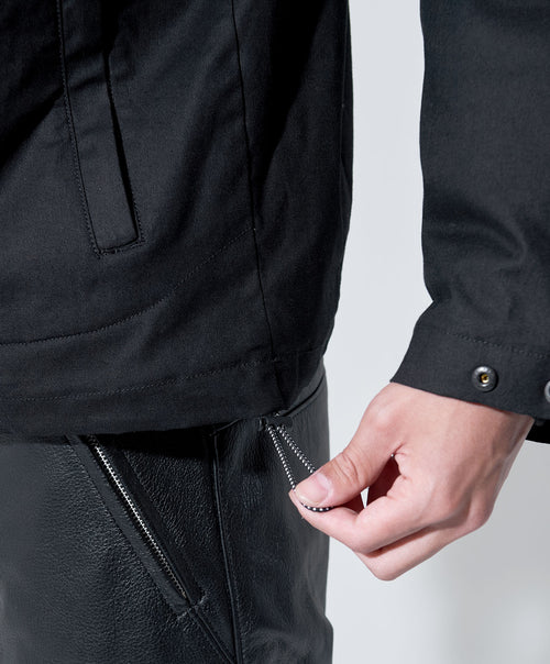 KADOYA(���ɥ�)��K'S LEATHER��K'S PRODUCT��RIDERS DECK JACKET���饤�������ǥå����㥱�åȡ��ɴ���N-1���֥�å�