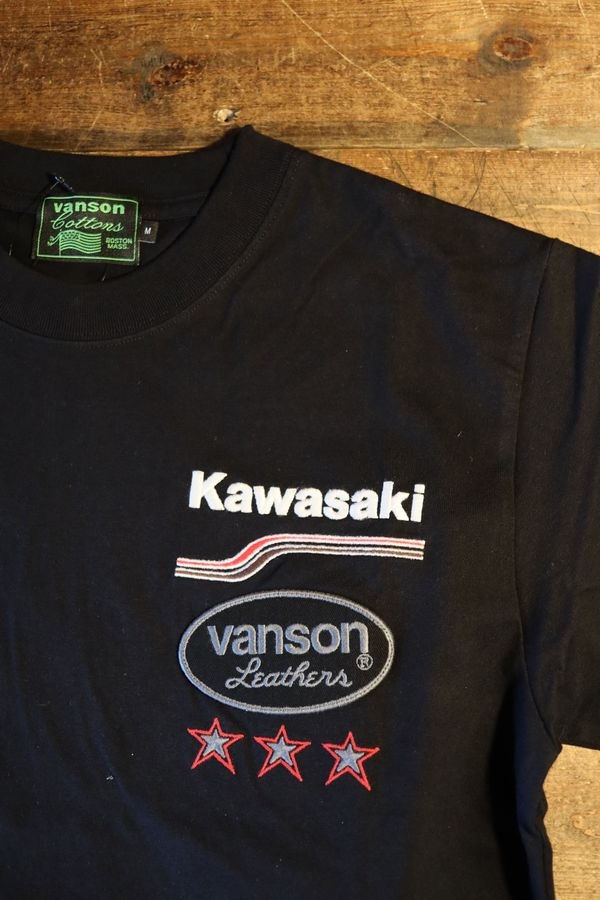 VANSN��KAWASAKI����ܥ졼�����KMV-2601 ŷ��Ⱦµ�ɽ�Tee���쥤��ܡ��饤�󡡥ޥåϡ����꡼���������֥�å�B