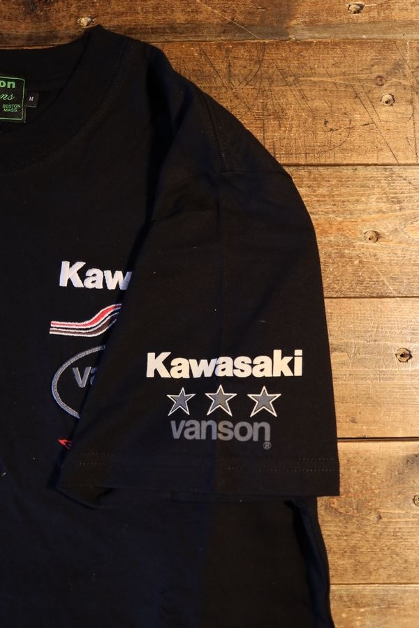 VANSN��KAWASAKI����ܥ졼�����KMV-2601 ŷ��Ⱦµ�ɽ�Tee���쥤��ܡ��饤�󡡥ޥåϡ����꡼���������֥�å�B