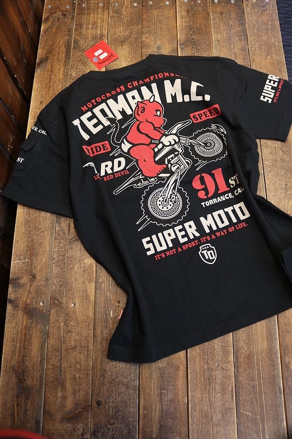 ���վ���TEDMAN���ƥåɥޥ�TDSS-562 SUPER MOTO���Х��������åȥ�ԥ���ġ��֥�å�
