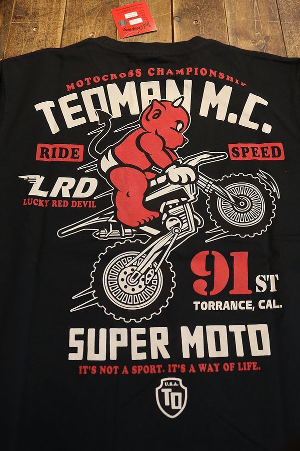 ���վ���TEDMAN���ƥåɥޥ�TDSS-562 SUPER MOTO���Х��������åȥ�ԥ���ġ��֥�å�