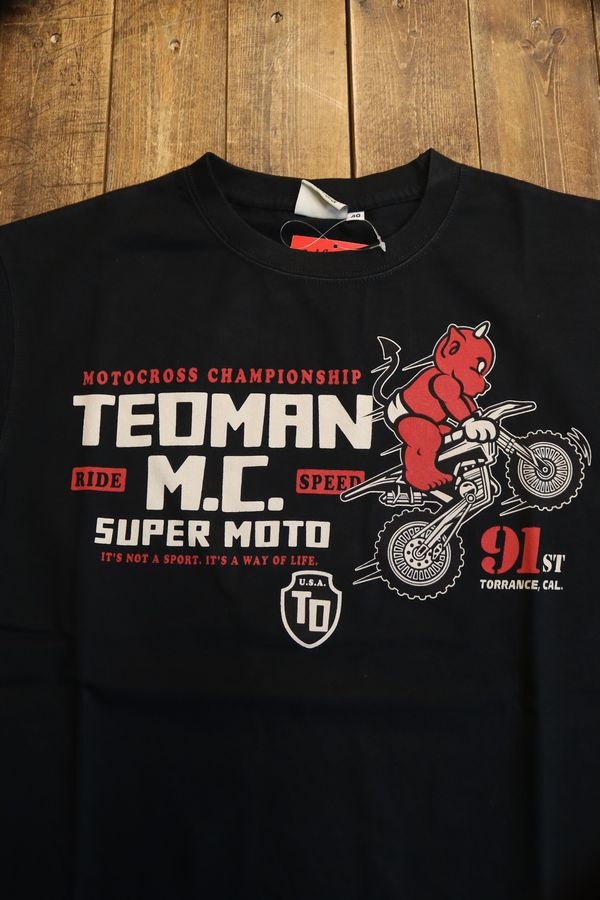 ���վ���TEDMAN���ƥåɥޥ�TDSS-562 SUPER MOTO���Х��������åȥ�ԥ���ġ��֥�å�