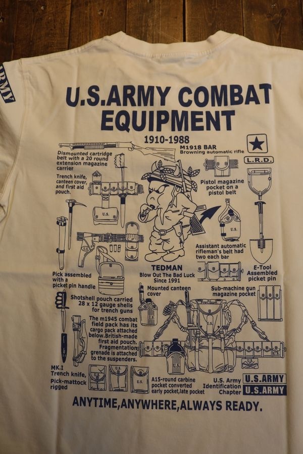 ���վ���TEDMAN���ƥåɥޥ�TDSS-564 U.S.ARMY���ߥ꥿�꡼�����åȥ�ԥ���ġ����եۥ磻��