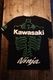 VANSN��KAWASAKI����ܥ졼�����KMV-2603 ŷ��Ⱦµ�ɽ�Tee��Ǧ�ԡ�NINJA���ܡ��󡡥֥�å���