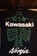 VANSN��KAWASAKI����ܥ졼�����KMV-2603 ŷ��Ⱦµ�ɽ�Tee��Ǧ�ԡ�NINJA���ܡ��󡡥֥�å���