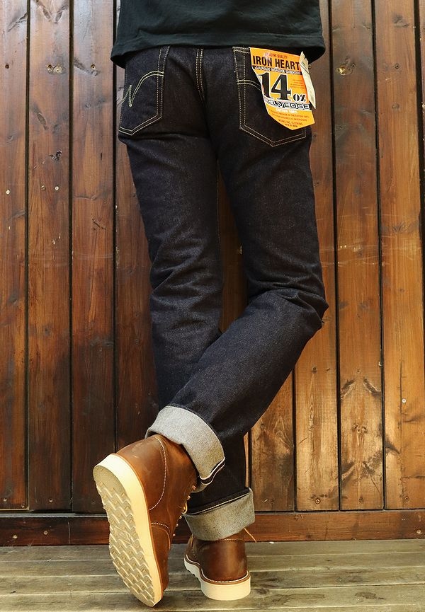 IRON HEART 666S-21 ストレートデニム 30-36 IRON HEART アイアン