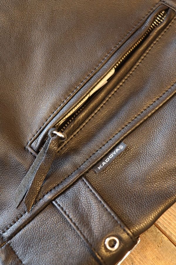 ���ɥ�(KADOYA)��K'S LEATHER�ʥ������쥶���ˡ�EURUS-GS �桼�饹-GS�����󥰥�饤�������������ȥ����󡡥֥�å���