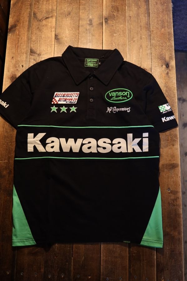 VANSN��KAWASAKI����ܥ졼�����KMV-2604 ŷ��Ⱦµ�ɽ��ݥ����ݥ�����ġ����꡼���������֥�å�