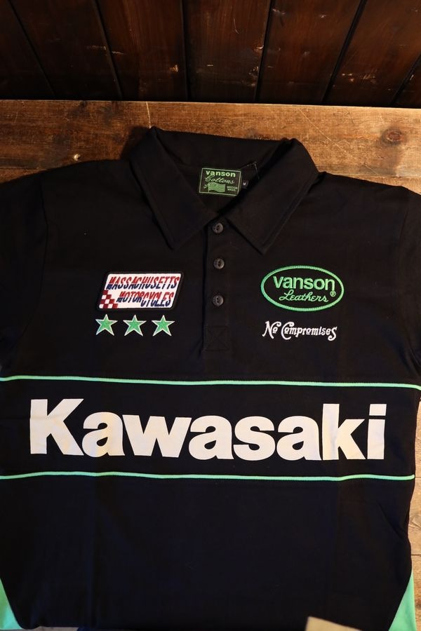 VANSN��KAWASAKI����ܥ졼�����KMV-2604 ŷ��Ⱦµ�ɽ��ݥ����ݥ�����ġ����꡼���������֥�å�