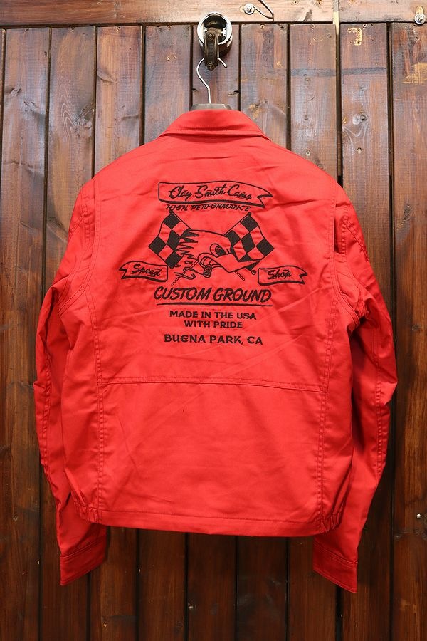 Clay Smith クレイスミス バイクジャケット M レッド Clay Smith(クレイスミス)ジャケット 赤 - メルカリ