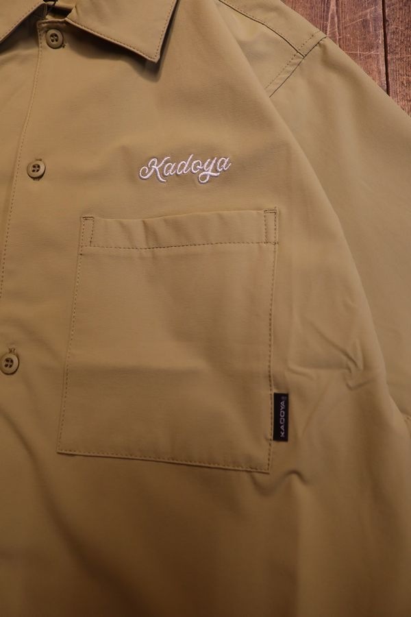 KADOYA�ʥ��ɥ�ˡ�K'S LEATHER&K'S PRODUCT��OPEN NECK SHIRT�������ץ�ͥå�����ġ��ɽ����ڡ�����