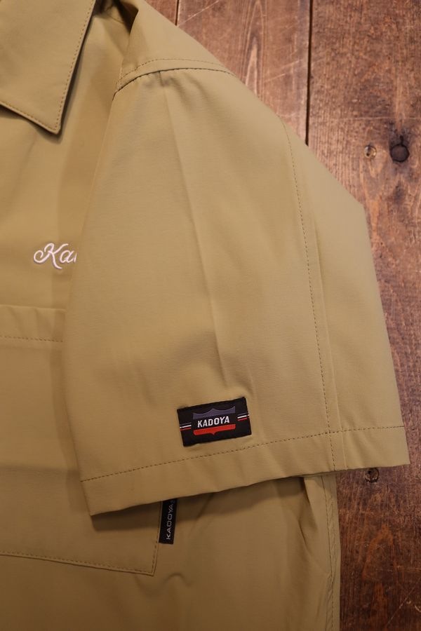 KADOYA�ʥ��ɥ�ˡ�K'S LEATHER&K'S PRODUCT��OPEN NECK SHIRT�������ץ�ͥå�����ġ��ɽ����ڡ�����