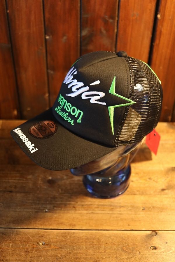 VANSON��KAWASAKI����ܥ졼�����KMV-2605 �ĥ����å��奭��åס�Ǧ�ԡ�NINJA���ɽ����֥�å�