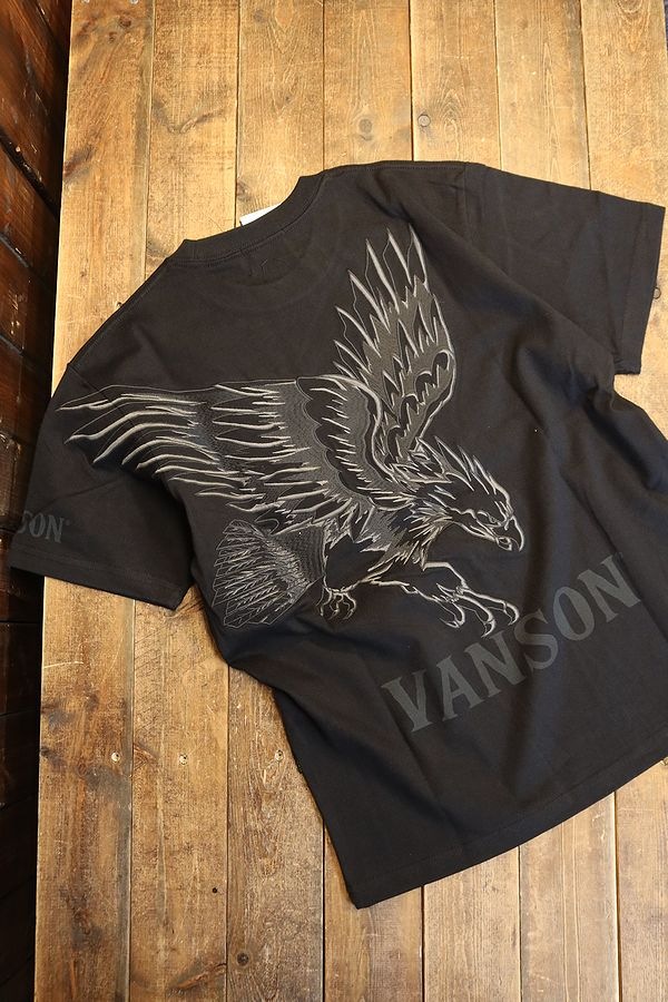 VANSON�Х󥽥�NVST-2516��ŷ��ȾµTee���������롡�ɽ�T����ġ��֥�å�B