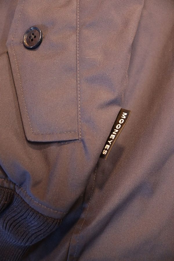 MOONEYES���ࡼ�󥢥�����OMJ-043 HARRINGTON JACKET �����󥰥ȥåץ֥륾�󡡥ͥ��ӡ�