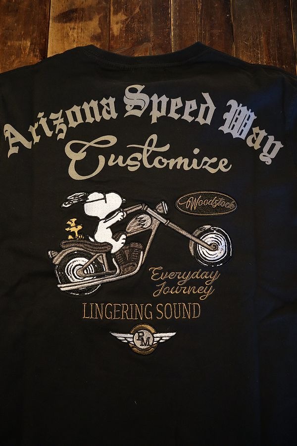 FLAG STAFF���ե�å������åա�Snoopy�����̡��ԡ���422061��ŷ��ȾµTee �ɽ���Ⱦµ�ԥ���ġ��Х������֥�å�