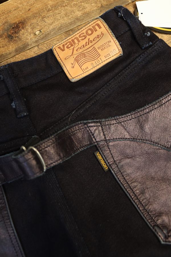 VANSON �Х󥽥�  NVBL-2401 21oz �ڥ��󥿡��ѥ�� �ǥ˥�ѥ�� �쥶���ݥ��å� �إӡ����󥹡�������