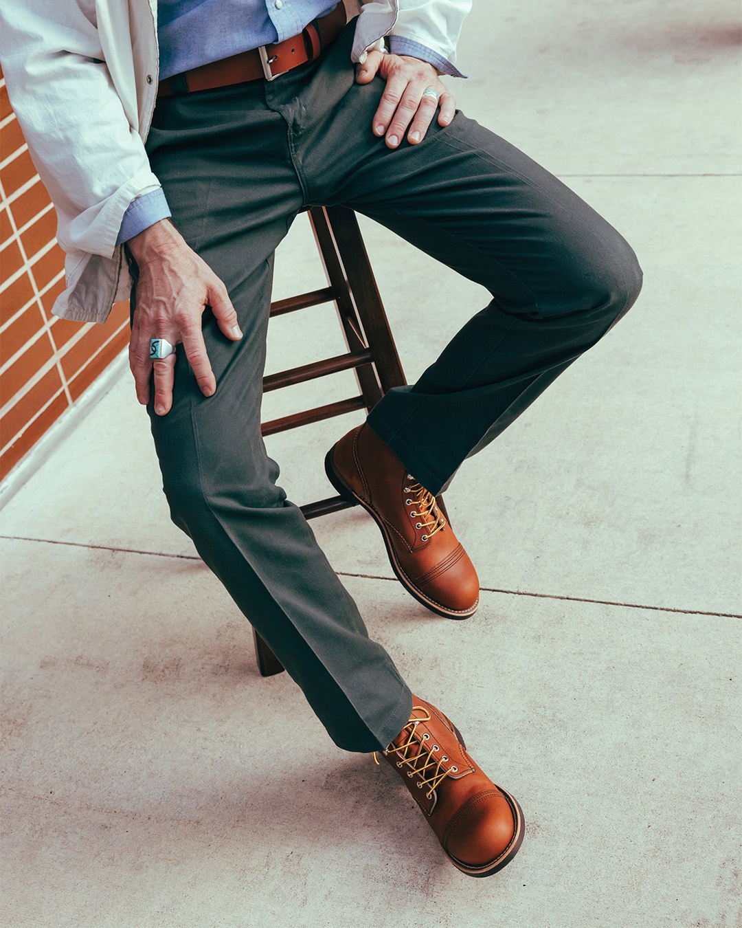 RED WING ��åɥ����󥰡�8000��Iron Ranger ���������󥸥㡼�������֥쥬������ D�磻��
