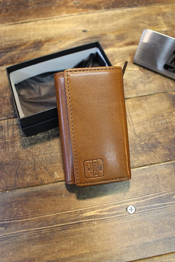 ���ɥ�(KADOYA) ��KEY CASE COMPACT WALLET ��������������ѥ��ȥ�����åȡ��֥饦��