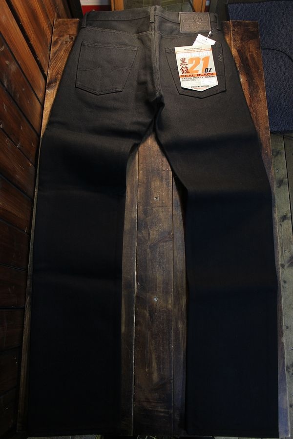 IRON HEART アイアンハート 9634z 21oz黒鎧デニム ストレート | IRON