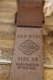 RED WING ��åɥ����� 96550 Red Wing Leather Belt / Amber Pioneer RW�쥶���٥�� / ����С����ѥ����˥�