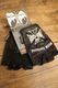 MOONEYES���ࡼ�󥢥�����OMG-034 HALF FINGER GLOVE����������Ⱦ�إ������֡��֥�å�