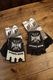 MOONEYES���ࡼ�󥢥�����OMG-034 HALF FINGER GLOVE����������Ⱦ�إ������֡��֥�å�