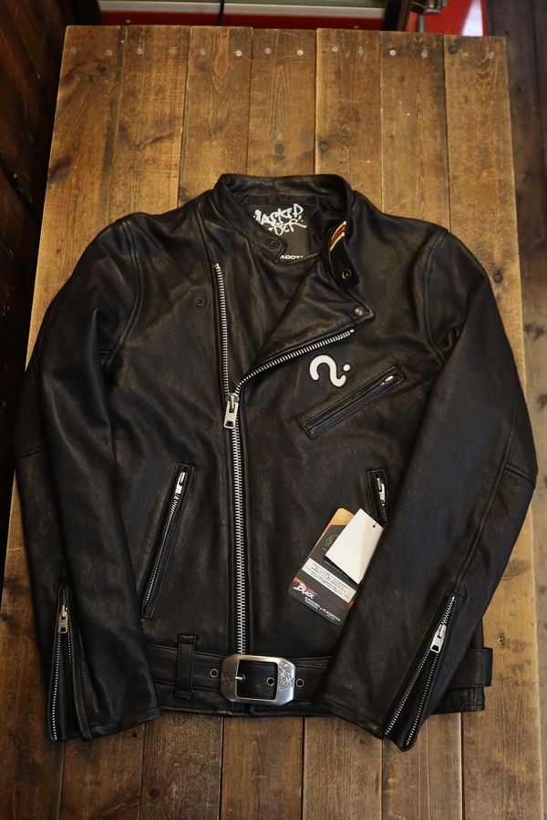 ���ɥ�(KADOYA)��MASKED-R BLACK JKT�����̥饤�������쥶�����㥱�åȡ��饤������