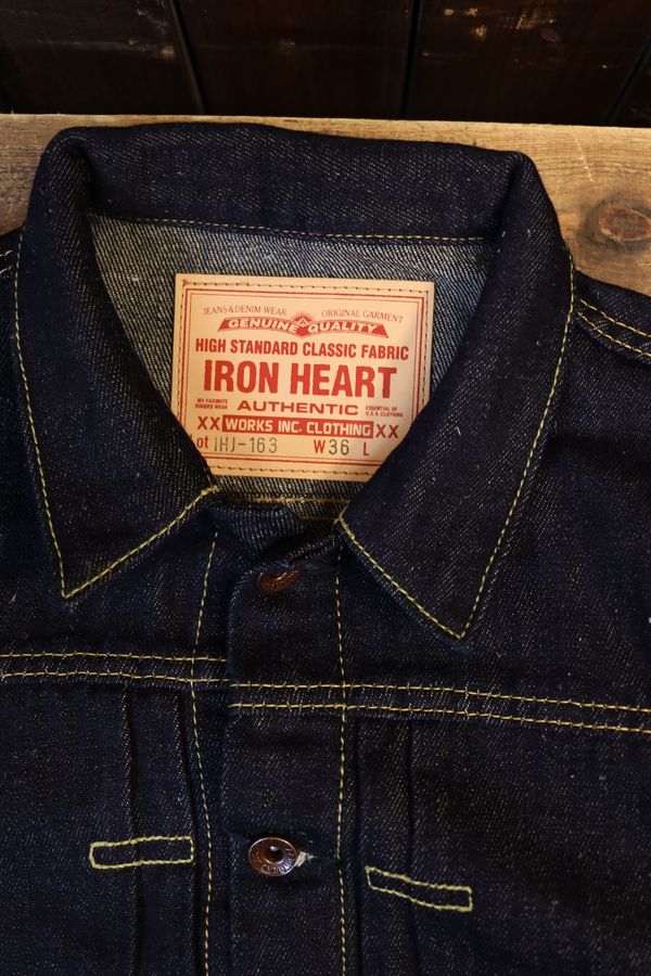 IRON HEART����������ϡ��ȡ�IHJ-163��14oz��ͥ�ǥ˥�2nd�����ץ��㥱�åȡ�����ǥ���