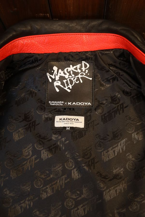 ���ɥ�(KADOYA)��MASKED-R ONE JKT�����̥饤����1�桡�쥶�����㥱�åȡ��饤������