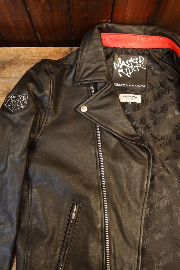 ���ɥ�(KADOYA)��MASKED-R ONE JKT�����̥饤����1�桡�쥶�����㥱�åȡ��饤������