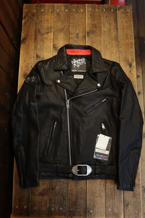 カドヤ(KADOYA) MASKED-R ONE JKT 仮面ライダー1号 レザー