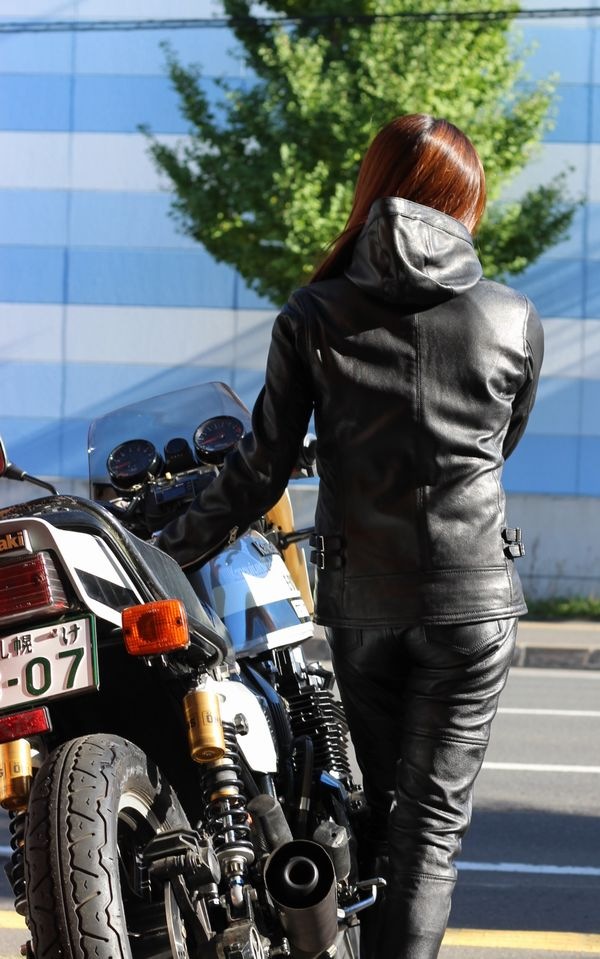 KADOYA(���ɥ�)��K'S LEATHER  EURO CAPP-LADIES �桼�����åץ�ǥ��������֥�å�