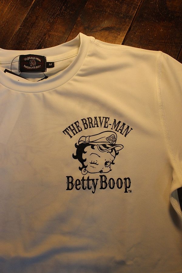 The BRAVE-MAN��BETTY BOOP���٥ƥ� BBB-2107���ɥ饤Tee�����եۥ磻��