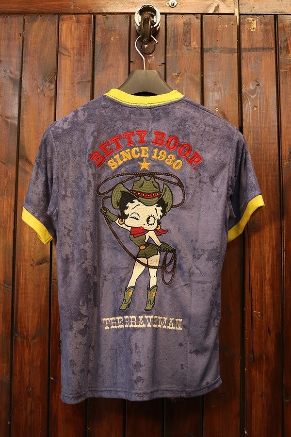 The BRAVE-MAN��BETTY BOOP��BBB-2319 �ѥ������ϡ�ȾµTee���ɽ��ԥ���ġ��֥롼
