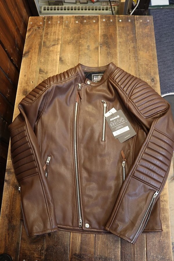 ���ɥ�(KADOYA)��K'S LEATHER&K'S PRODUCT��FENNEL-2���ե���ͥ�-2�����å�������饤������JACKET���֥饦��