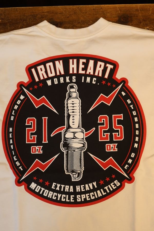 IRON HEART����������ϡ��ȡ�IHT-2503 7.5oz�إӡ��ܥǥ��ץ���T�����(�ץ饰��)���ۥ磻��