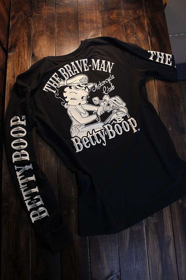 The BRAVE-MAN��BETTY BOOP���٥ƥ� BBB-2107���ɥ饤Tee���֥�å�