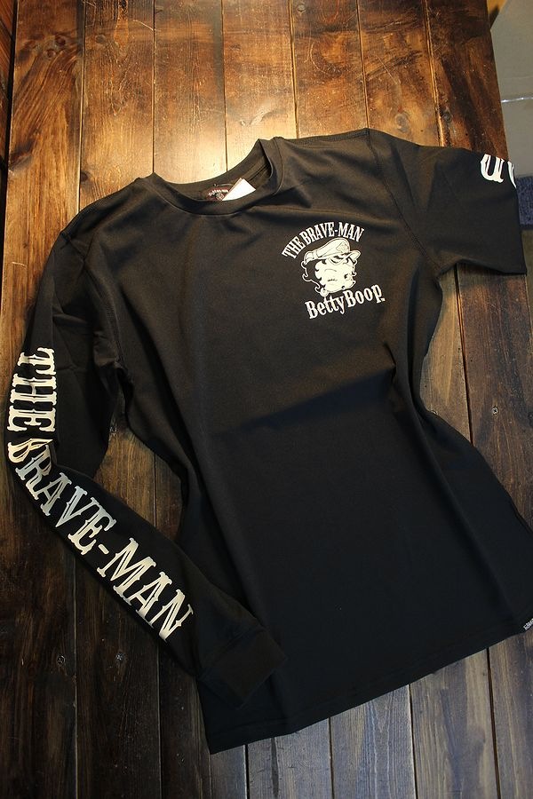 The BRAVE-MAN��BETTY BOOP���٥ƥ� BBB-2107���ɥ饤Tee���֥�å�
