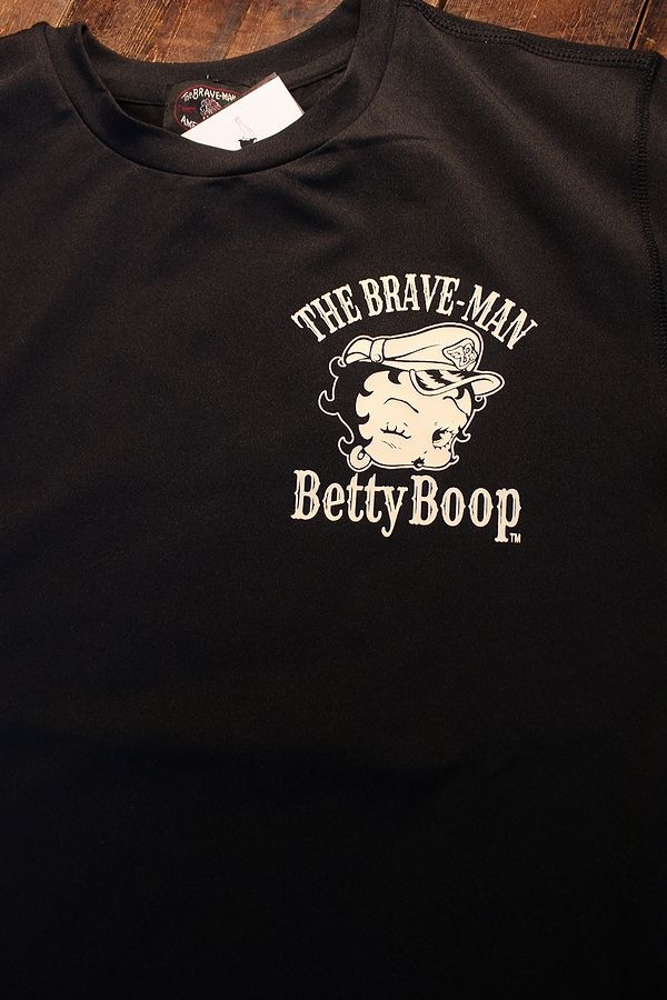 The BRAVE-MAN��BETTY BOOP���٥ƥ� BBB-2107���ɥ饤Tee���֥�å�