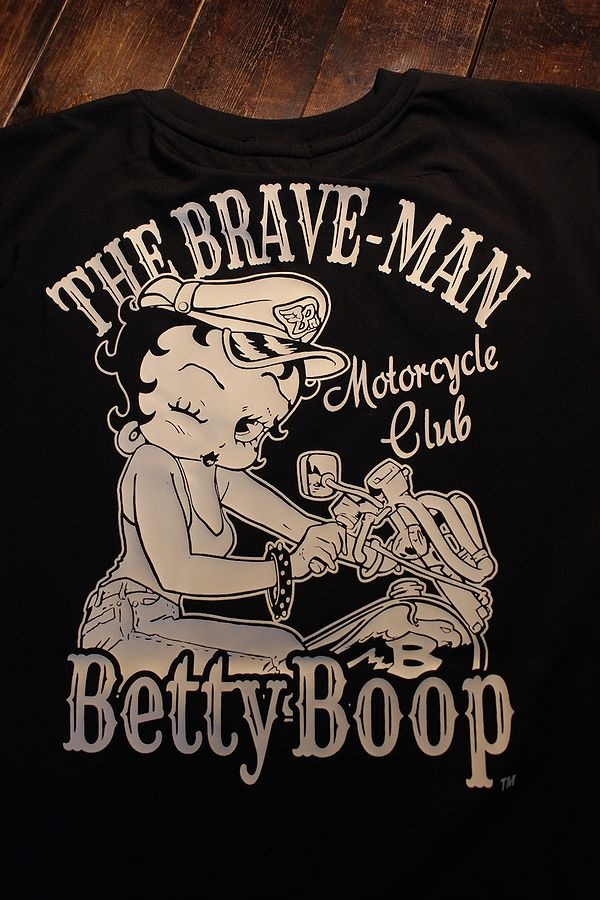 The BRAVE-MAN��BETTY BOOP���٥ƥ� BBB-2107���ɥ饤Tee���֥�å�