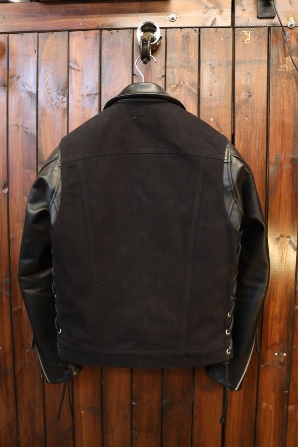 KADOYA(���ɥ�)��K'S LEATHER��K'S PRODUCT��SOLID BIKER VEST ����åɥХ������٥��� �֥�å�