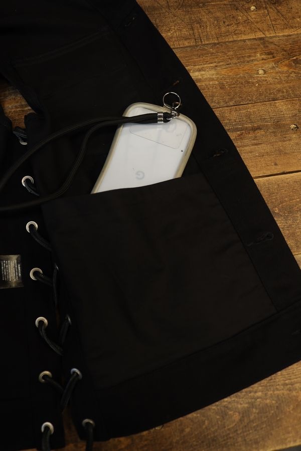 KADOYA(���ɥ�)��K'S LEATHER��K'S PRODUCT��SOLID BIKER VEST ����åɥХ������٥��� �֥�å�