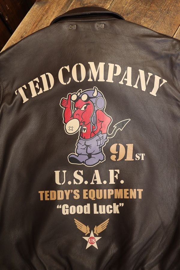 TEDCOMPANY ���վ���TEDMAN�ƥåɥޥ󡡸������䡡TA2-400 �쥶��A2���㥱�åȡ����쥶�����ץ����
