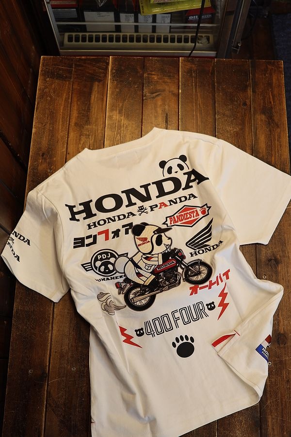 PANDIESTA JAPAN���ѥ�ǥ���������523508 HONDA��PANDIESTA CB400FOUR Tee �ɽ��ԥ���ġ��ۥ磻��