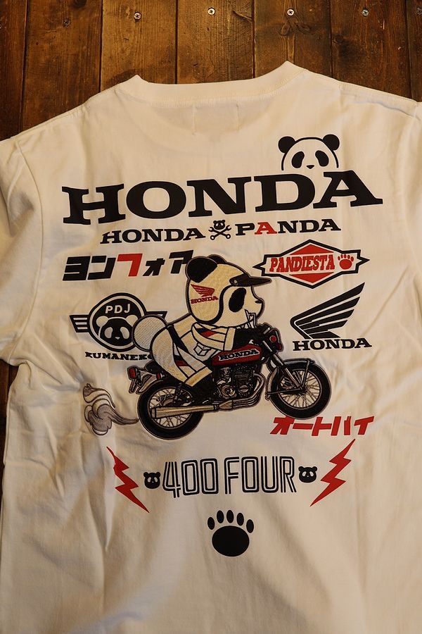 PANDIESTA JAPAN���ѥ�ǥ���������523508 HONDA��PANDIESTA CB400FOUR Tee �ɽ��ԥ���ġ��ۥ磻��
