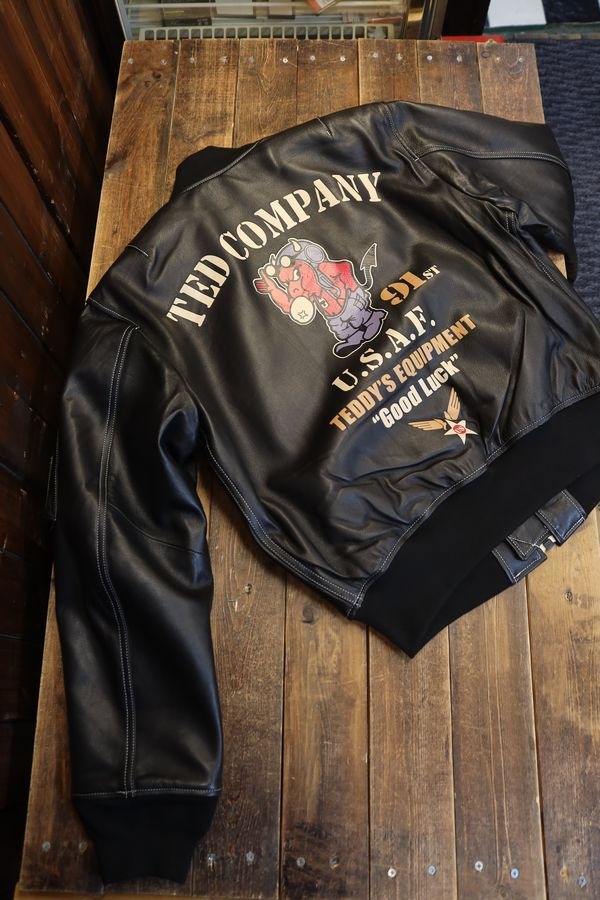 TEDCOMPANY ���վ���TEDMAN�ƥåɥޥ󡡸������䡡TMAL-550 �쥶��MA-1�����쥶�����ץ����