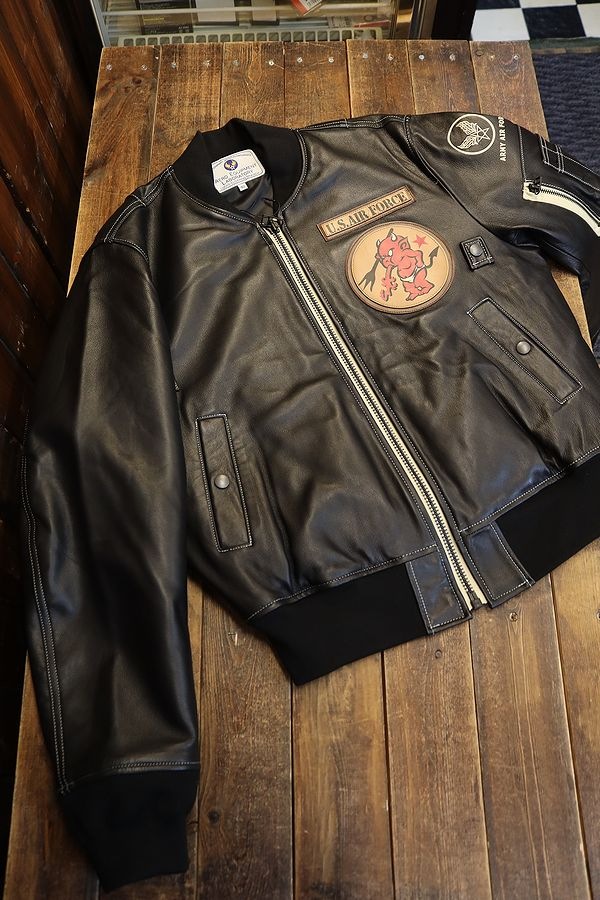TEDCOMPANY ���վ���TEDMAN�ƥåɥޥ󡡸������䡡TMAL-550 �쥶��MA-1�����쥶�����ץ����